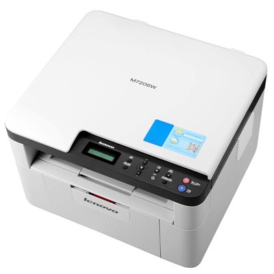聯想（Lenovo）M7206W 黑白激光無線WiFi打印多功能一體機 家用商用辦公(打印 復印 掃描)